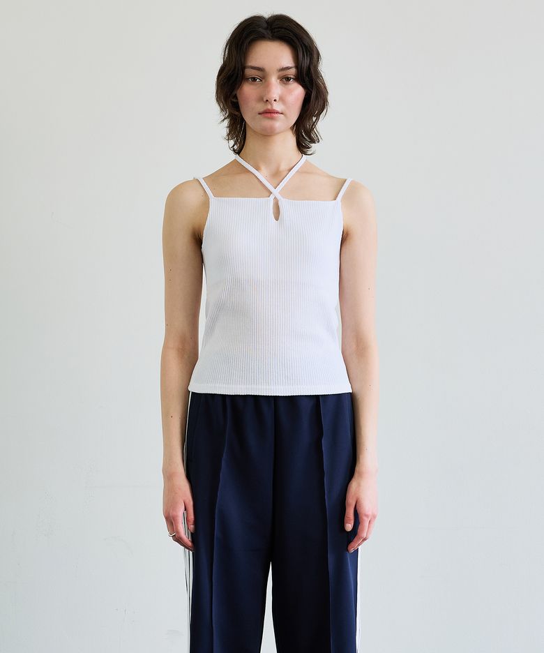WINSOME BUSTIER SLEEVELESS / WHITE
