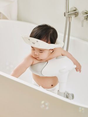 폴레드 길이조절형 아기 유아 샴푸캡 샤워캡