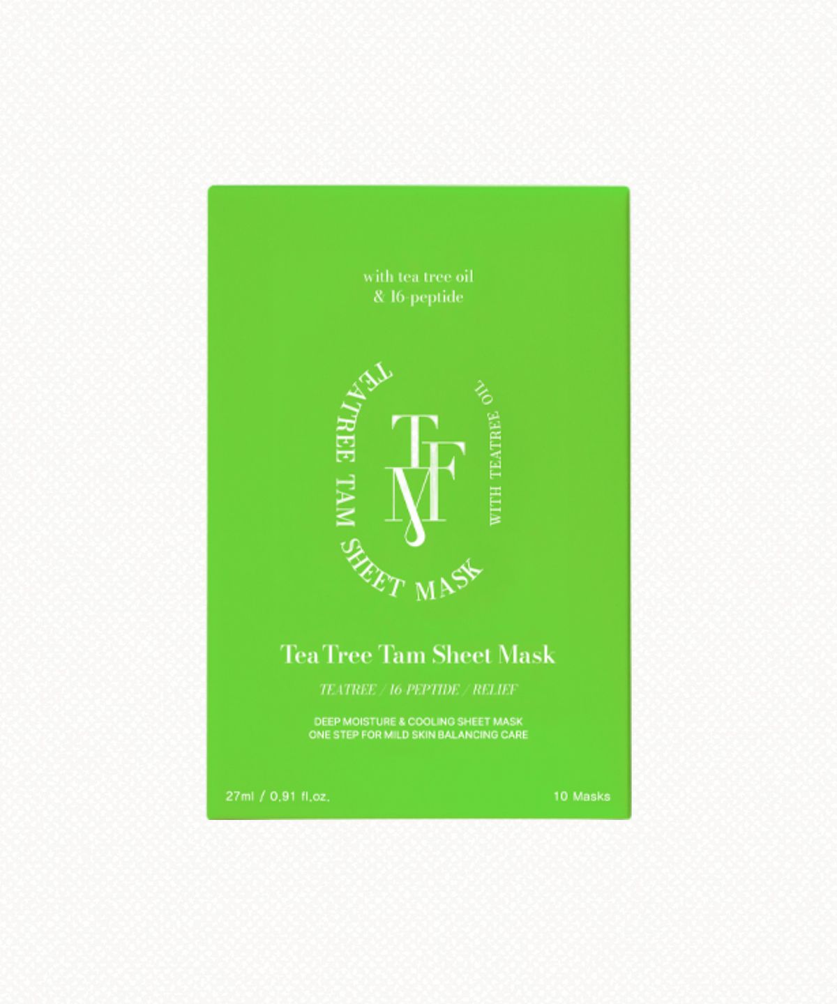 타포미(TAFOMI) 티트리 탐 시트 마스크 1BOX(10ea)