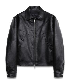 러기드 앤틱 레더 자켓