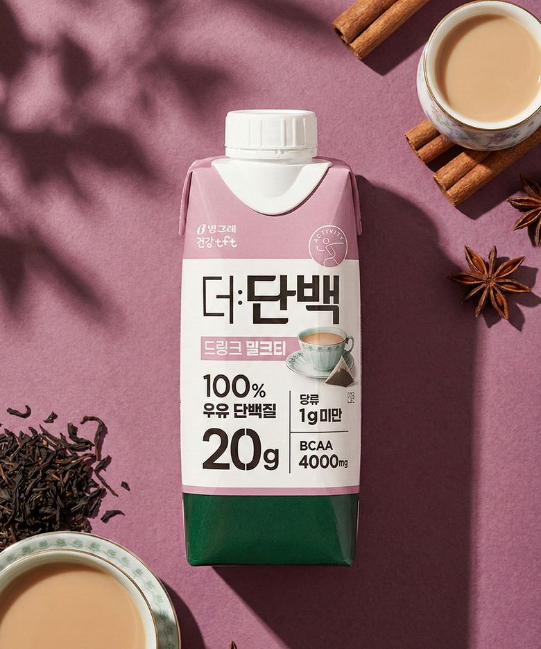 더단백 드링크 250ml 36팩 (18팩 x 2박스) 밀크티