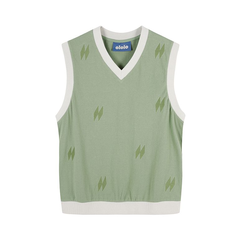 Summer Vest Pique - Pistachio
