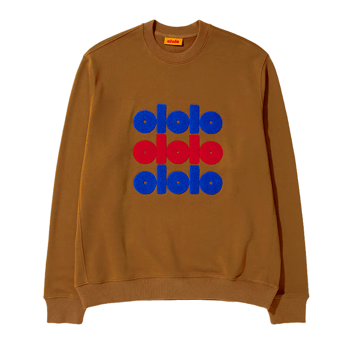 올롤로(OLOLO) 7am 스웨트셔츠 브라운
