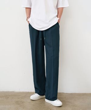 쿨링 밴딩 와이드 팬츠 (Green)