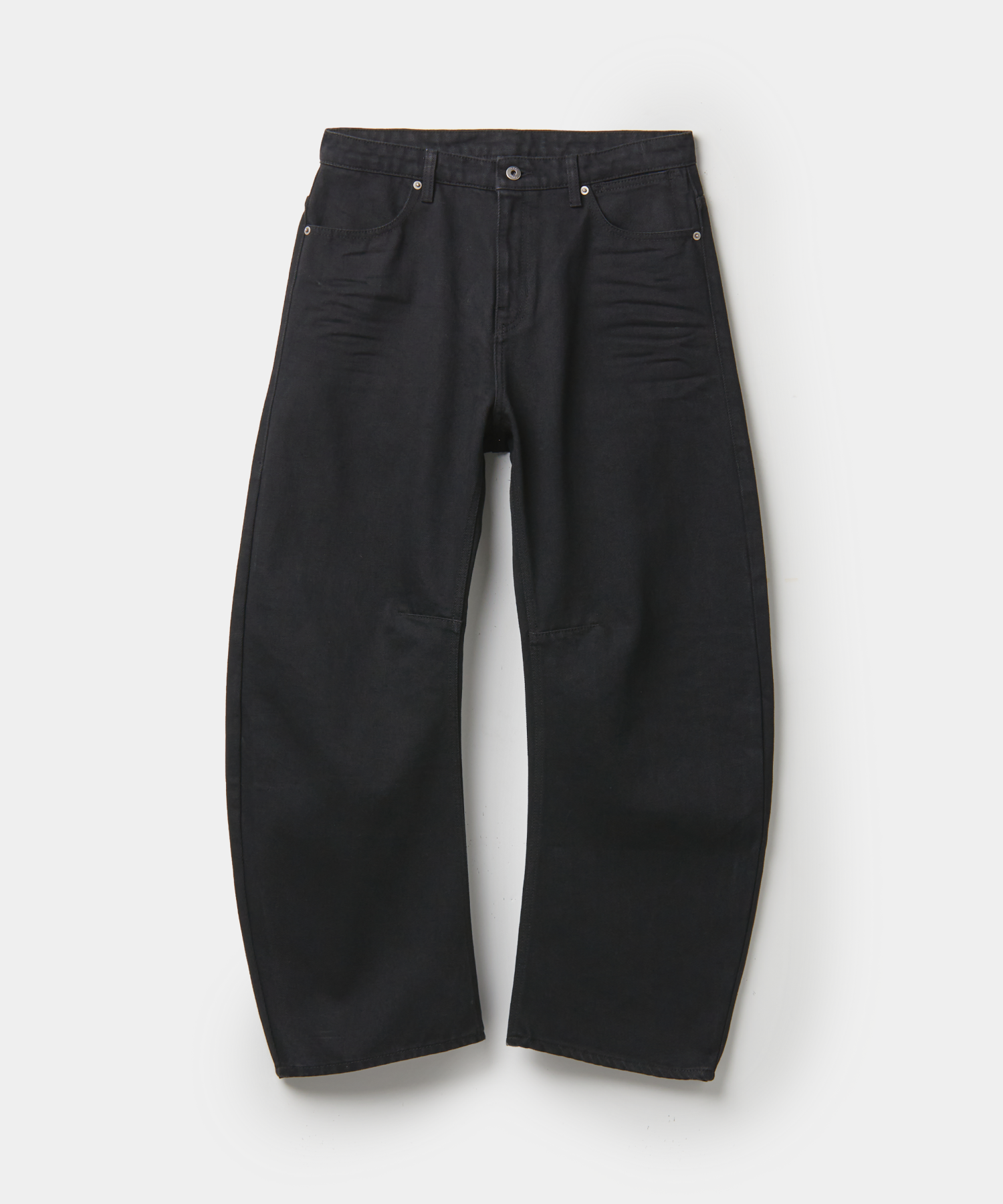 coor デニム MUSINSA公式 | COOR Crinkle Wide Denim Pants (Indigo)