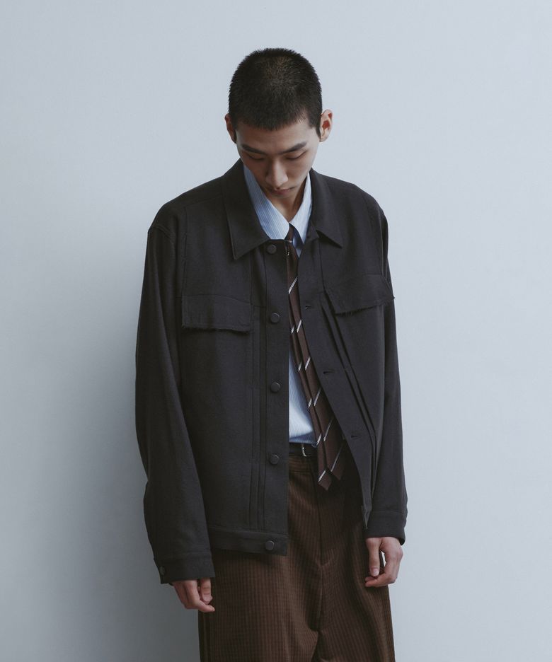 Trucker Jacket - Charcoal Grey