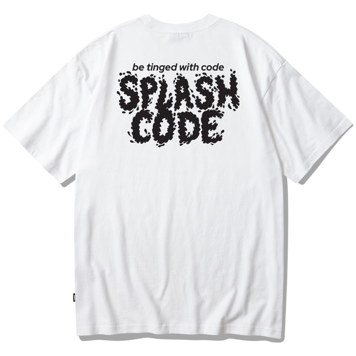 스플래시코드(SPLASHCODE) 반팔 티셔츠 화이트 - 쥬시 스플래시 블랙(Juicy Splash BK)