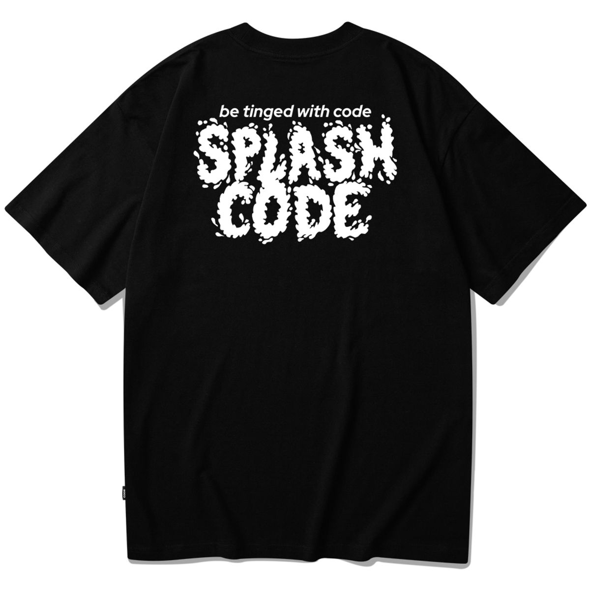 스플래시코드(SPLASHCODE) 반팔 티셔츠 블랙 - 쥬시 스플래시(Juicy Splash)