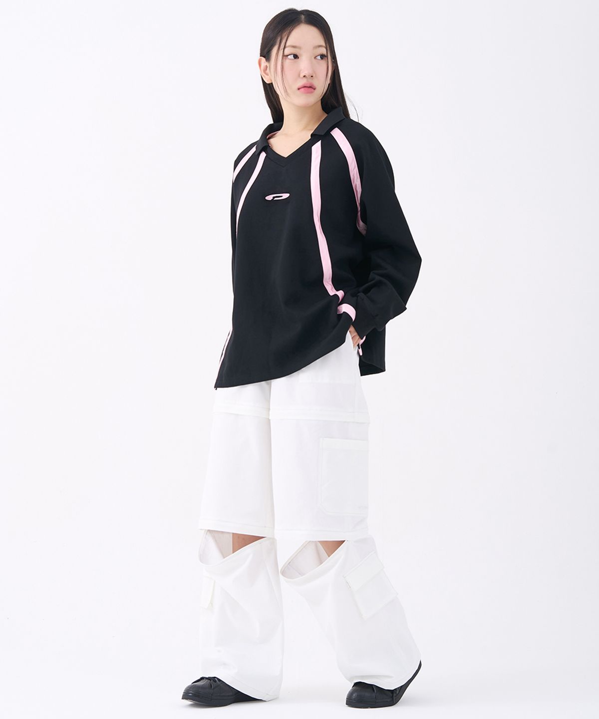 에프디알(FDR) 3Way Variety Transformation Pants White
