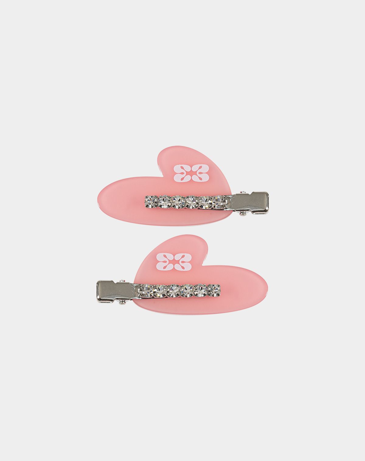 키시닝(KISYNING) Love Holic Cubic Heart Clip (2pcs)