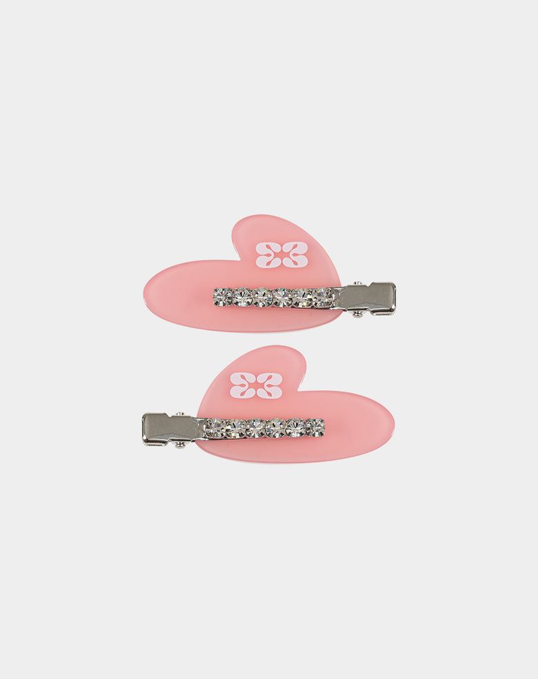 Love Holic Cubic Heart Clip (2pcs)
