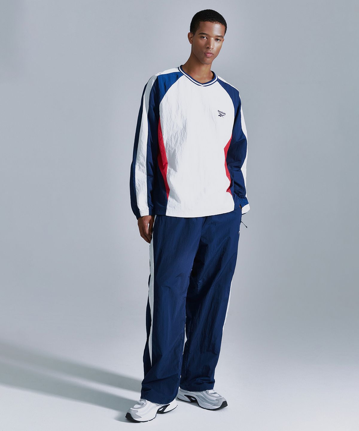 리복(REEBOK) 라이벌 웜업 팬츠 - 네이비