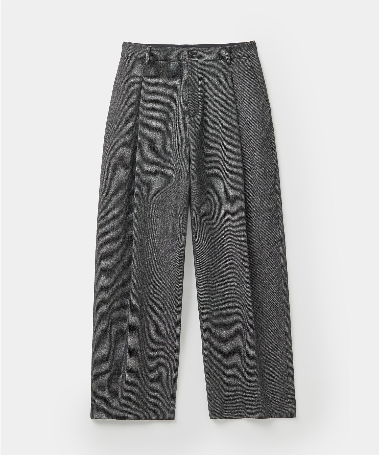 スラックス COOR Essential Wool Trousers 5SH018 MUSINSA | COOR Essential Wool Trousers (Black)