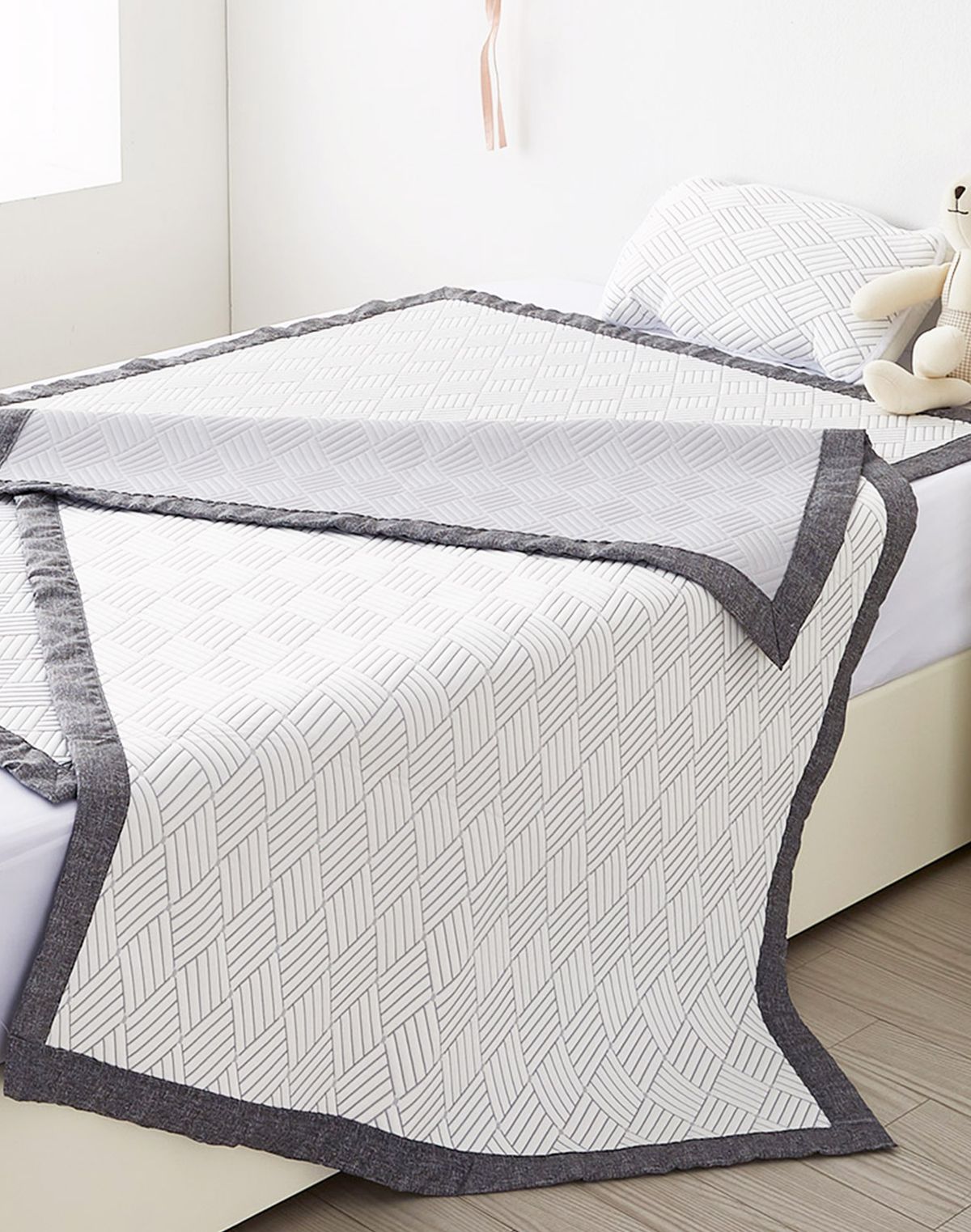 샤이닝홈(SHININGHOME) 아밍 미라쿨 냉감 고정밴드 침대패드 (유아/S/Q/K/KK) 5size 2컬러