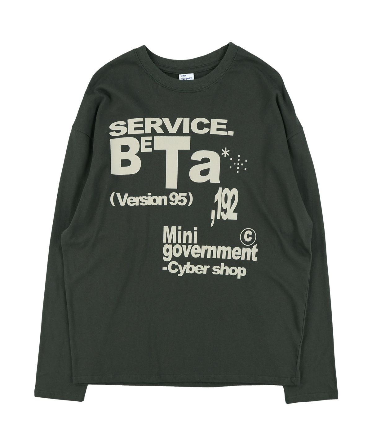 더콜디스트모먼트(THE COLDEST MOMENT) TCM beta service long sleeve (charcoal)