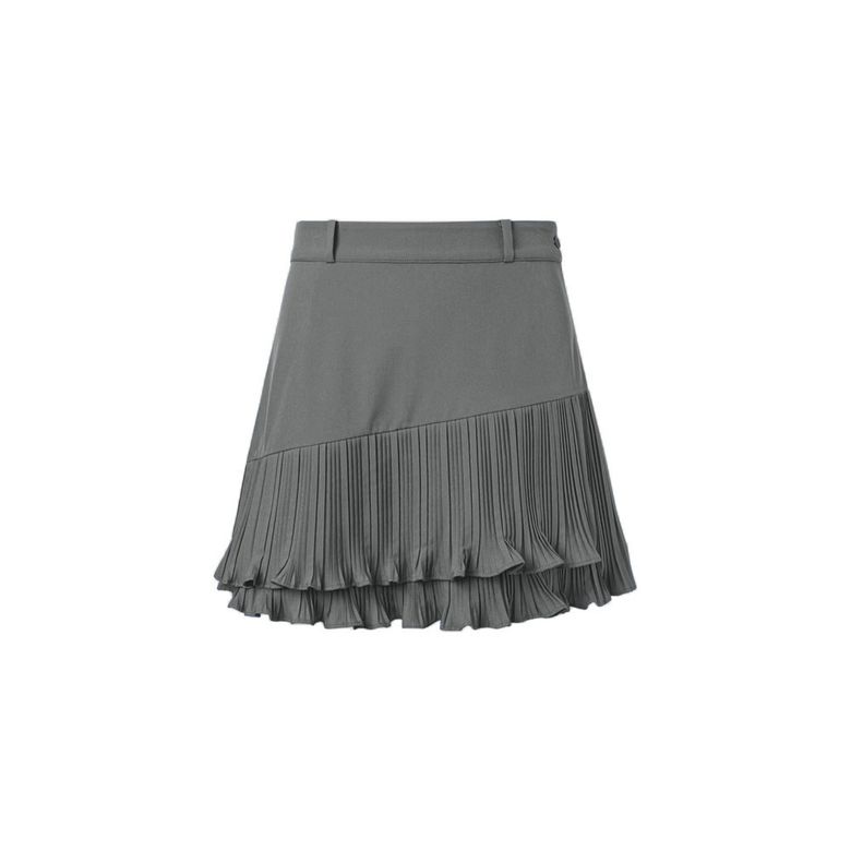 [골프라인] 여성 UV차단 플리츠 스커트 (그레이)