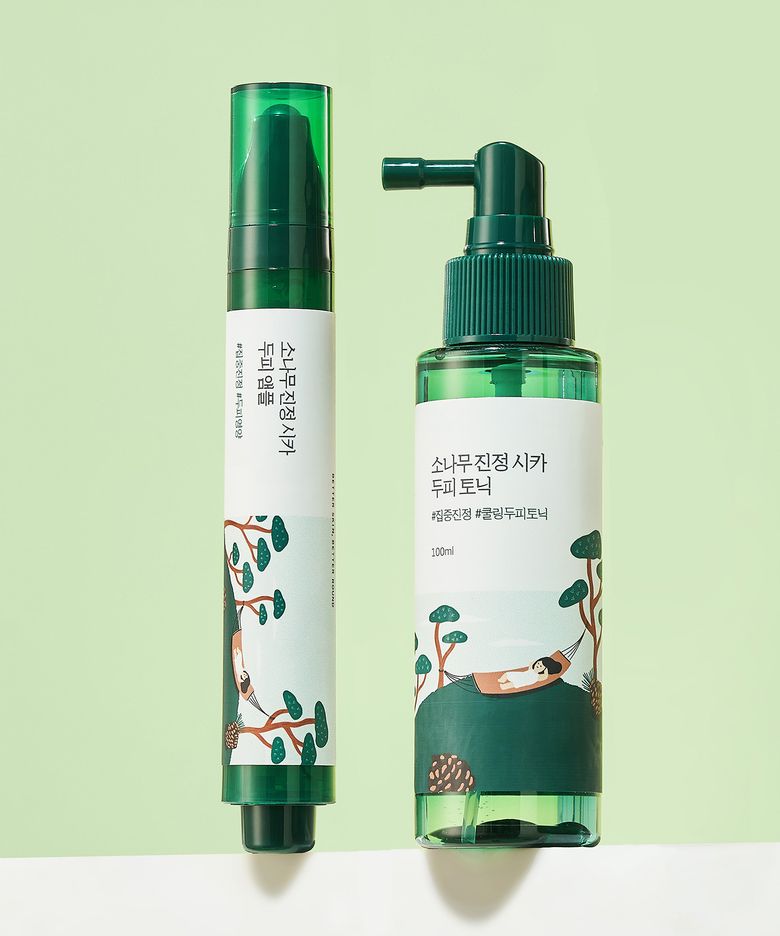 소나무 진정 시카 두피 앰플 15ml + 토닉 100ml
