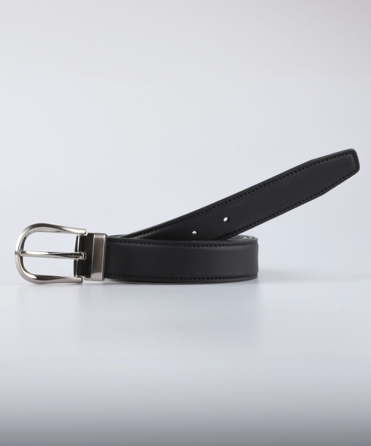 셀러리아 디파르마(SELLORIA DIPARMA) 이탈리아 매트 소프트 레더 벨트 30mm [블랙]