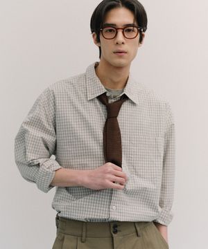 Legacy Knit Tie (Dark Brown)