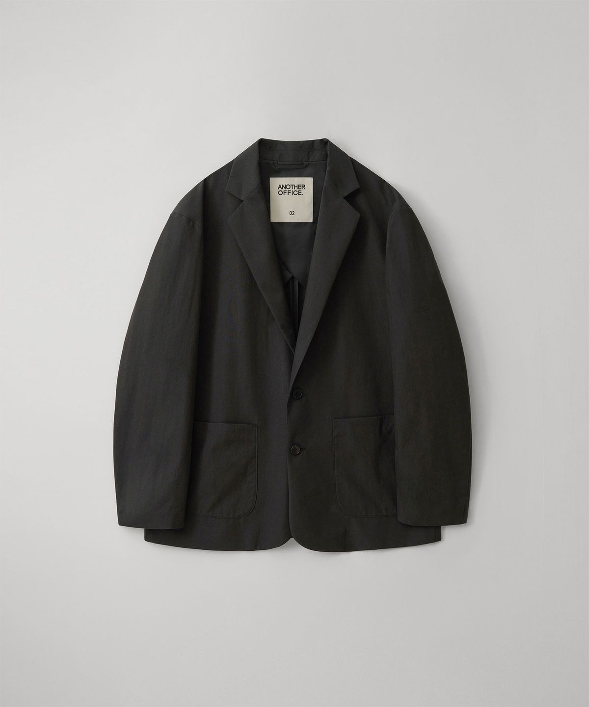 어나더 오피스(ANOTHER OFFICE) Bonjour Single Jacket (Almost Black)