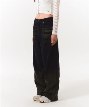 coduroy gradation pt - navy