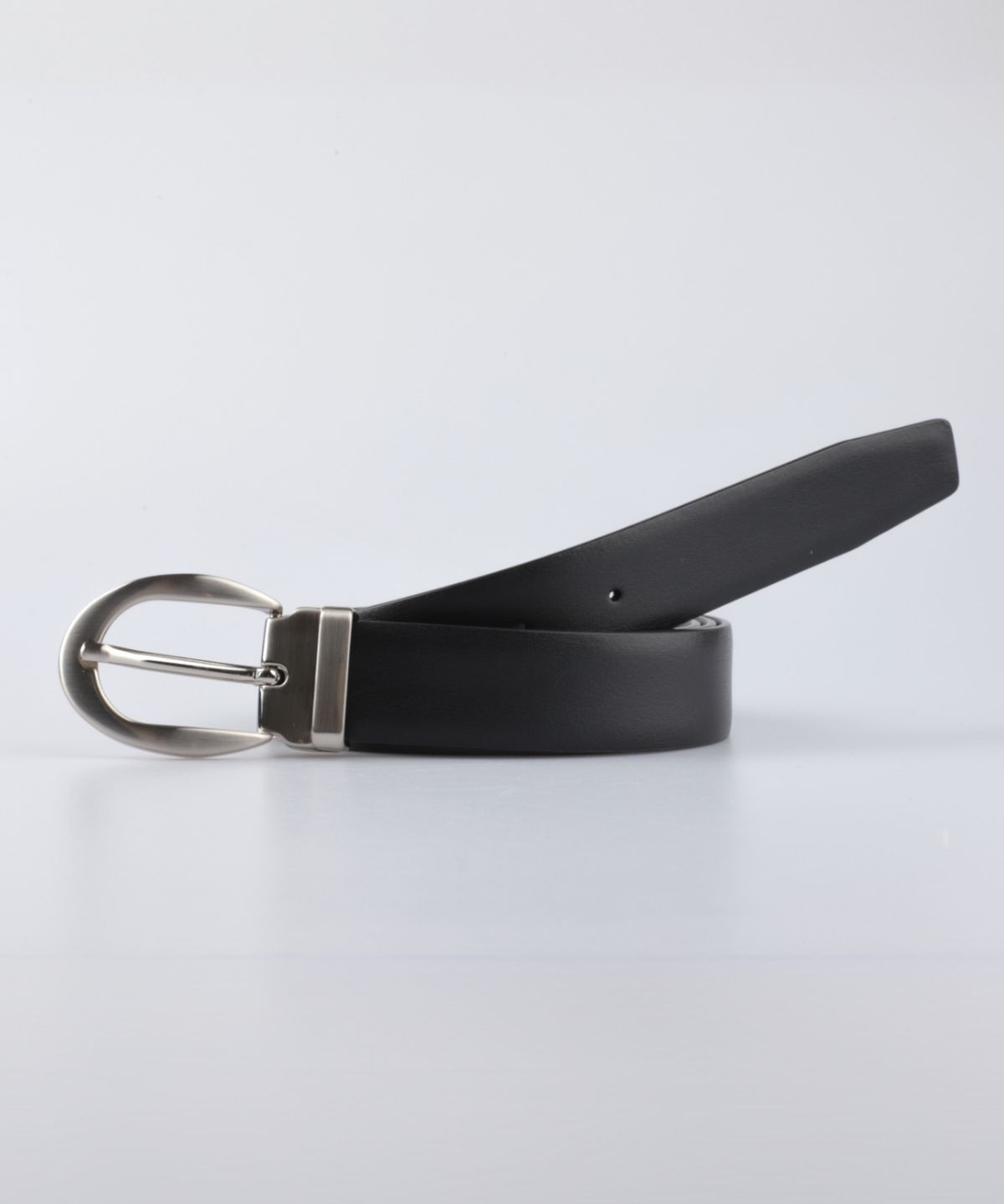 셀러리아 디파르마(SELLORIA DIPARMA) 이탈리아 우먼즈 플레인 소프트 레더 벨트 30mm [블랙/브라운]
