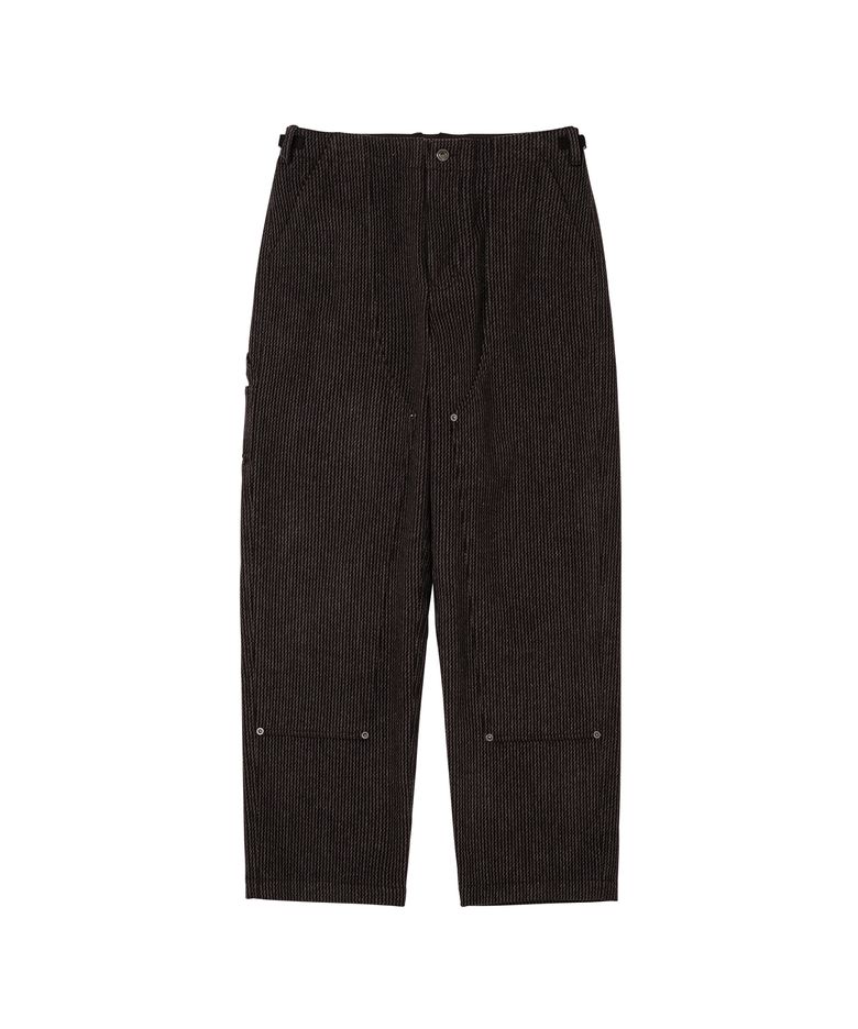 Stripe Wool Carpenter Pants Stripe