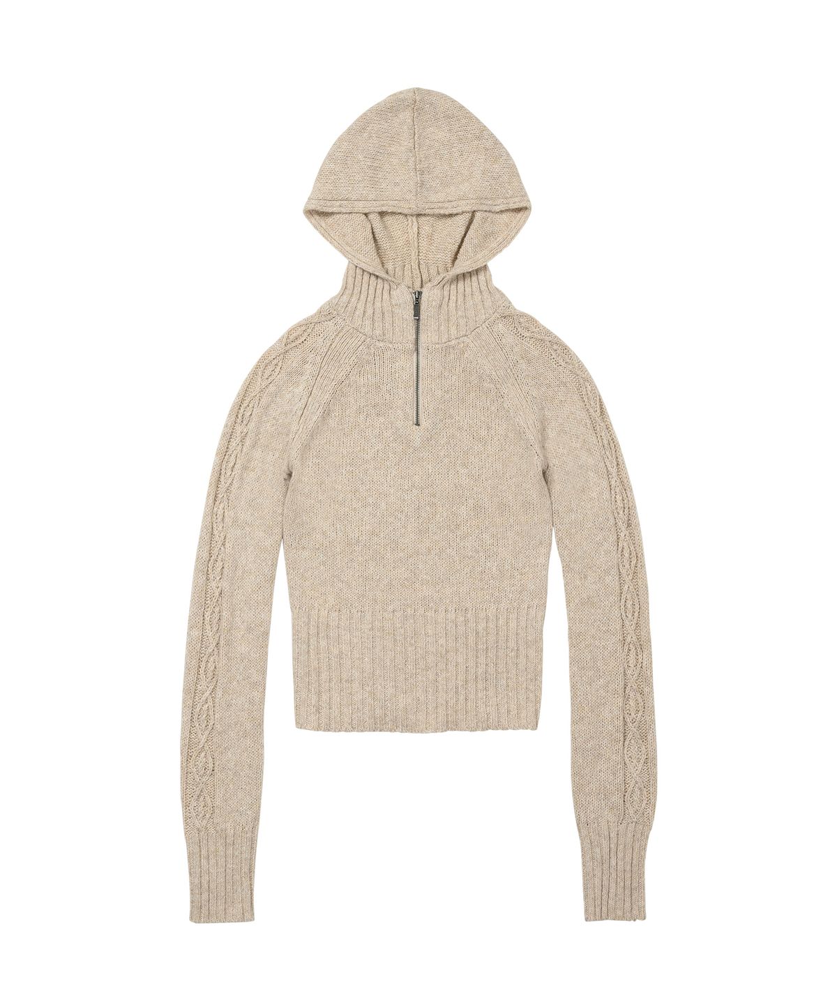 웰빙익스프레스(WELLBEING EXPRESS) Brushed Symbol Knit Ivory