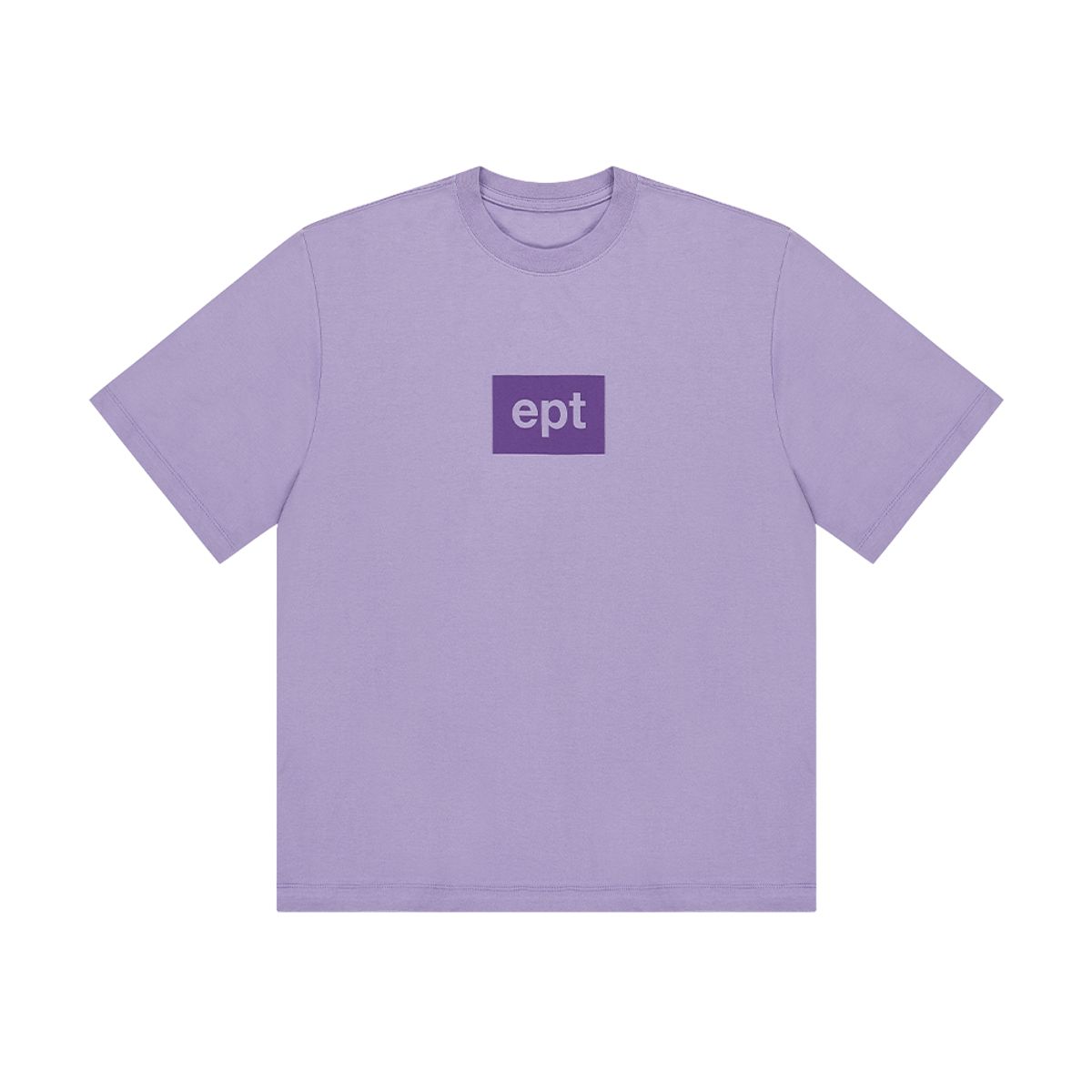 이피티(EPT) FRONT BOX LOGO T-SHIRT (PURPLE)