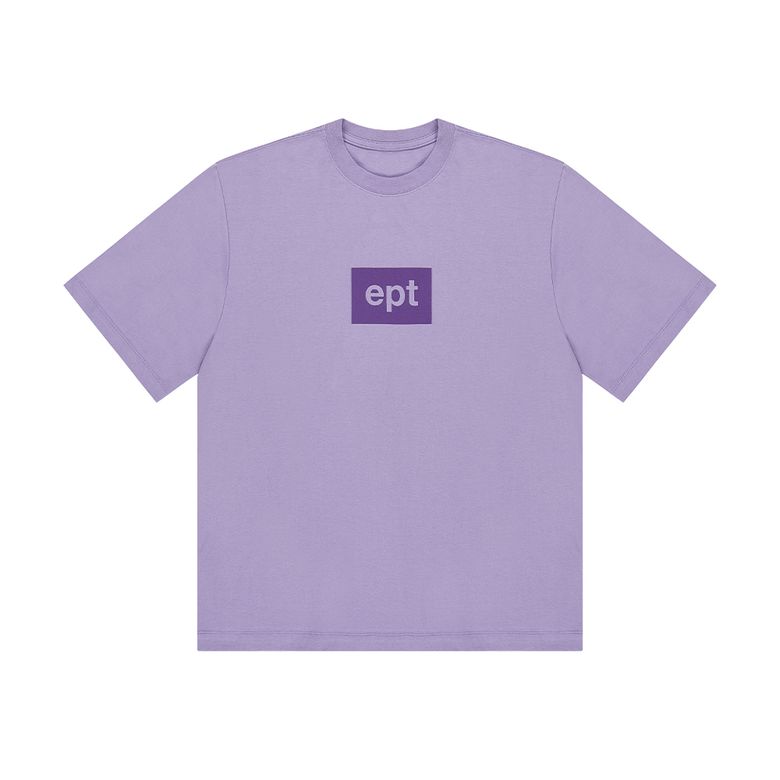 FRONT BOX LOGO T-SHIRT (PURPLE)