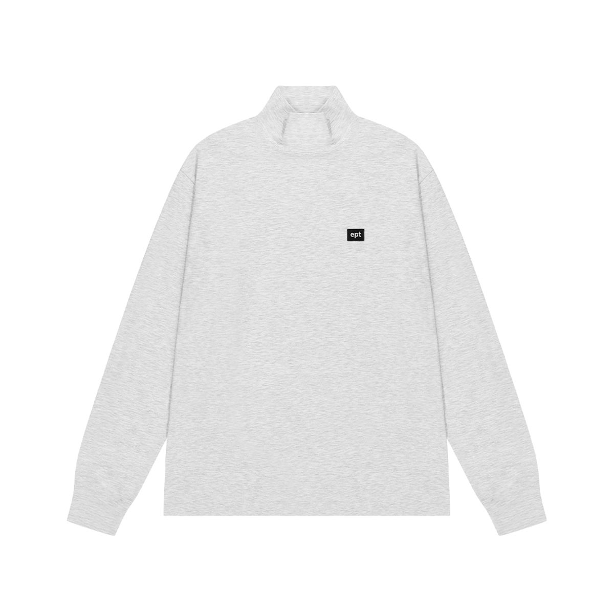 이피티(EPT) HALF NECK LONG SLEEVE (LIGHT MELANGE)