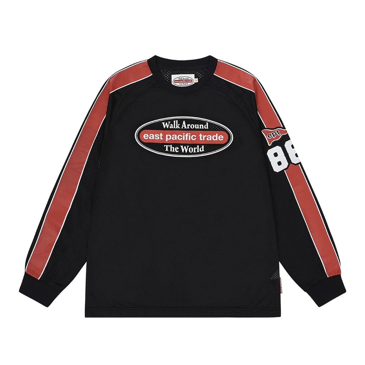 이피티(EPT) FOOTBALL JERSEY LONG SLEEVE (BLACK)