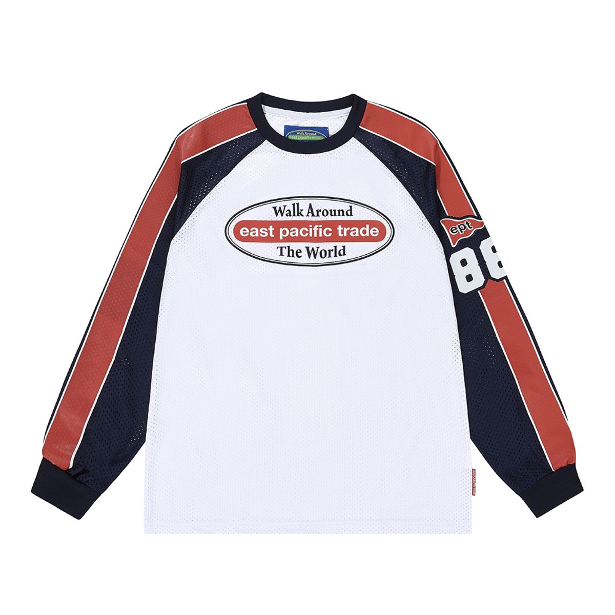 이피티(EPT) FOOTBALL JERSEY LONG SLEEVE (WHITE)