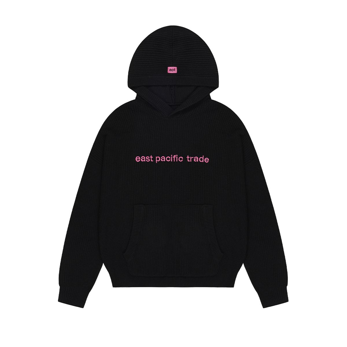 이피티(EPT) KNIT HOODIE (BLACK)