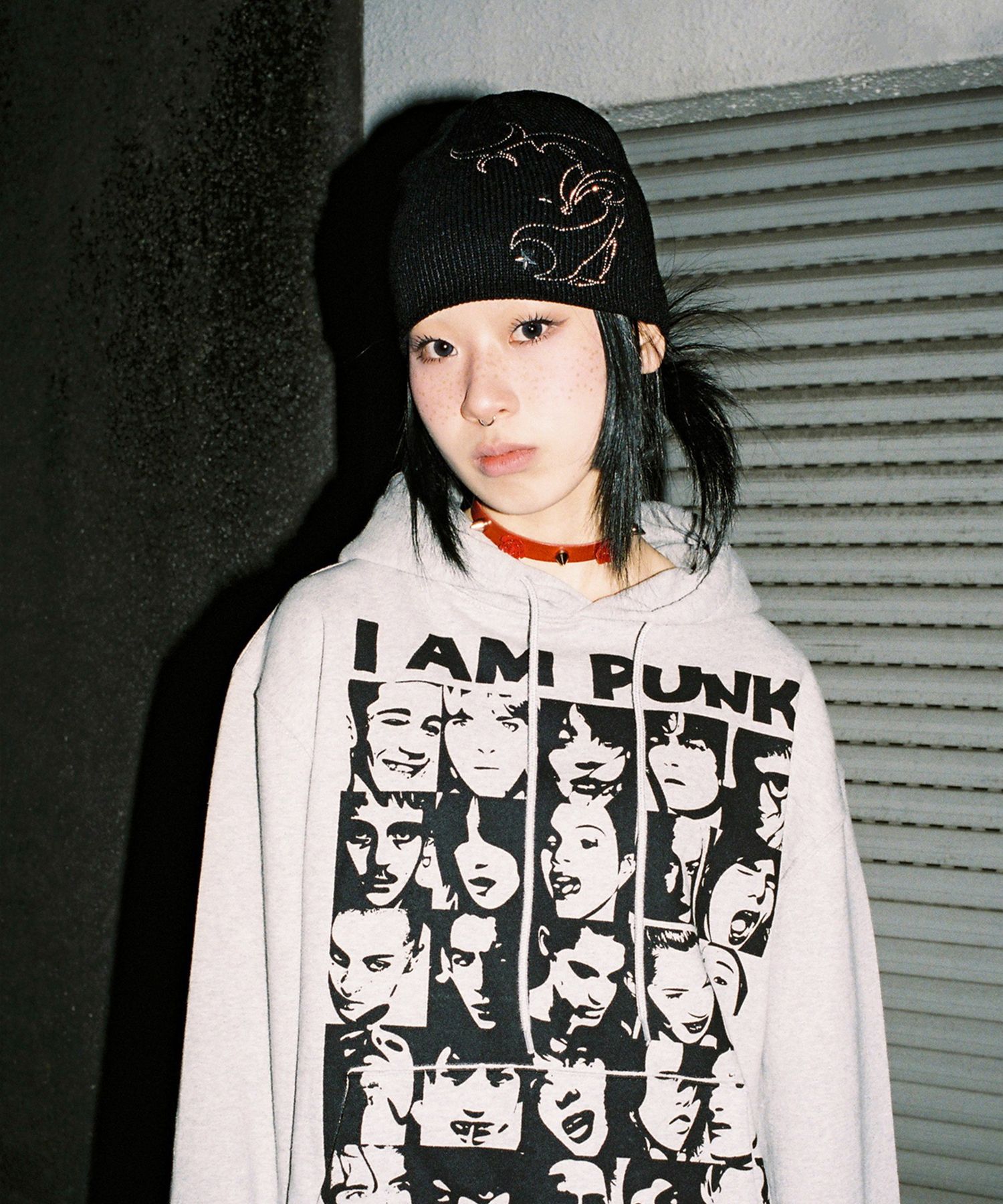 【WEBHOUSE】Silver Hook Beanie ビーニー / 追跡付 MUSINSA公式 | WEBHOUSE Silver Hook Beanie - Black