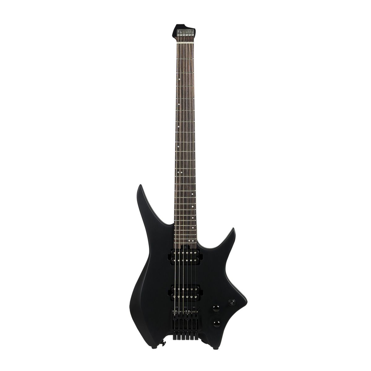 헥스기타(HEXGUITARS) 입문용 헤드리스 일렉기타 N400 S/BK