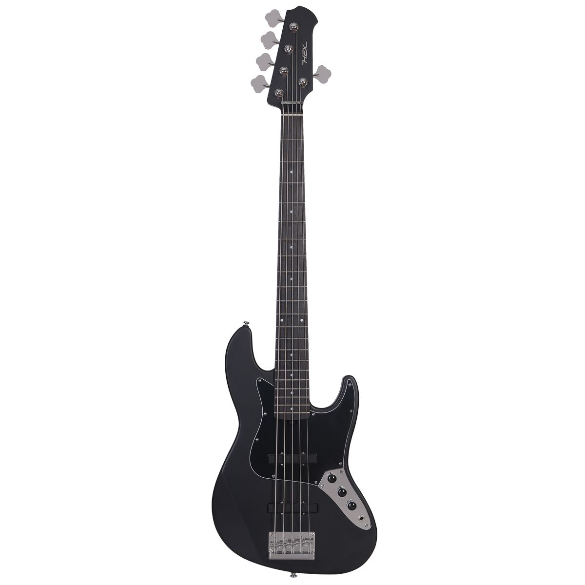 헥스기타(HEXGUITARS) B305 S/BK 입문용 5현 베이스기타 블랙