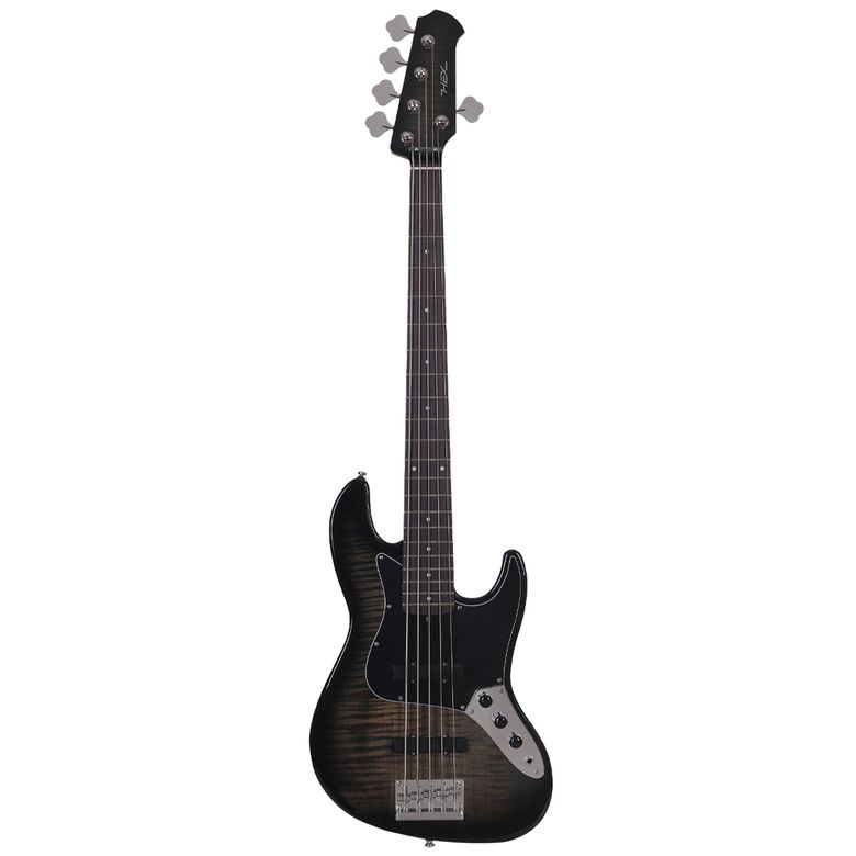 B375 G/TBK 5현 베이스기타 트랜스페런트 블랙 버스트