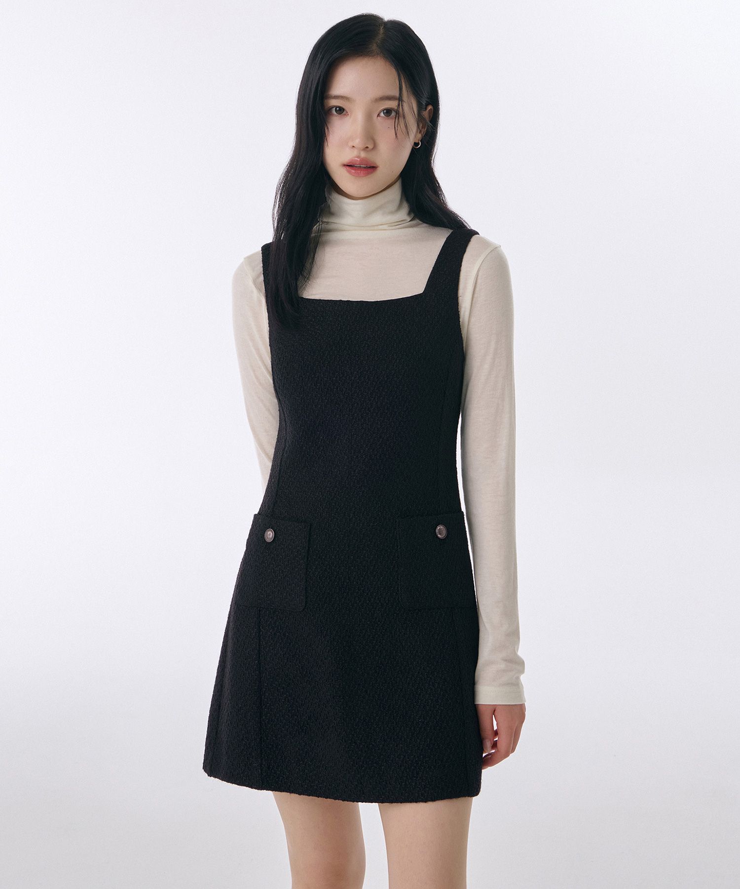 somewherebutter ミニワンピース　韓国　musinsa somewherebutter ミニワンピース カンコク musinsa