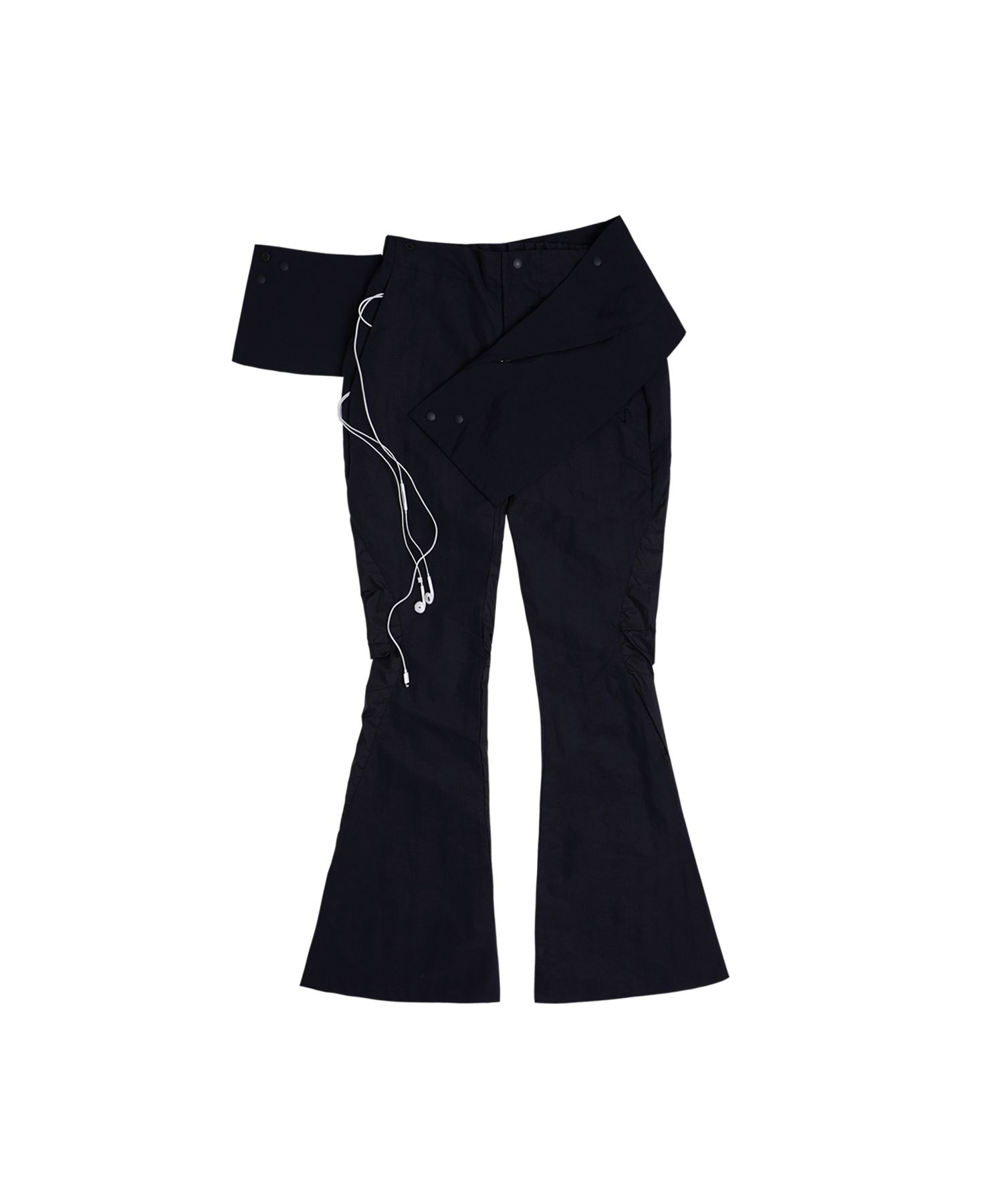 パンツ ojos Detachable Layered Pocket Pants BSA106 MUSINSA | OJOS Detachable Layered Pocket Pants / Black