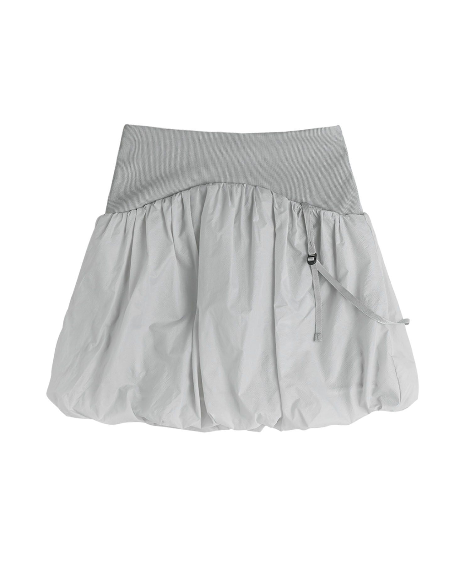 ◆ojos◆ Reversible Midi Padded Skirt Grey 24FW-SK01-GR DIEGO MIDI SKIRT GREY – SANNA New York