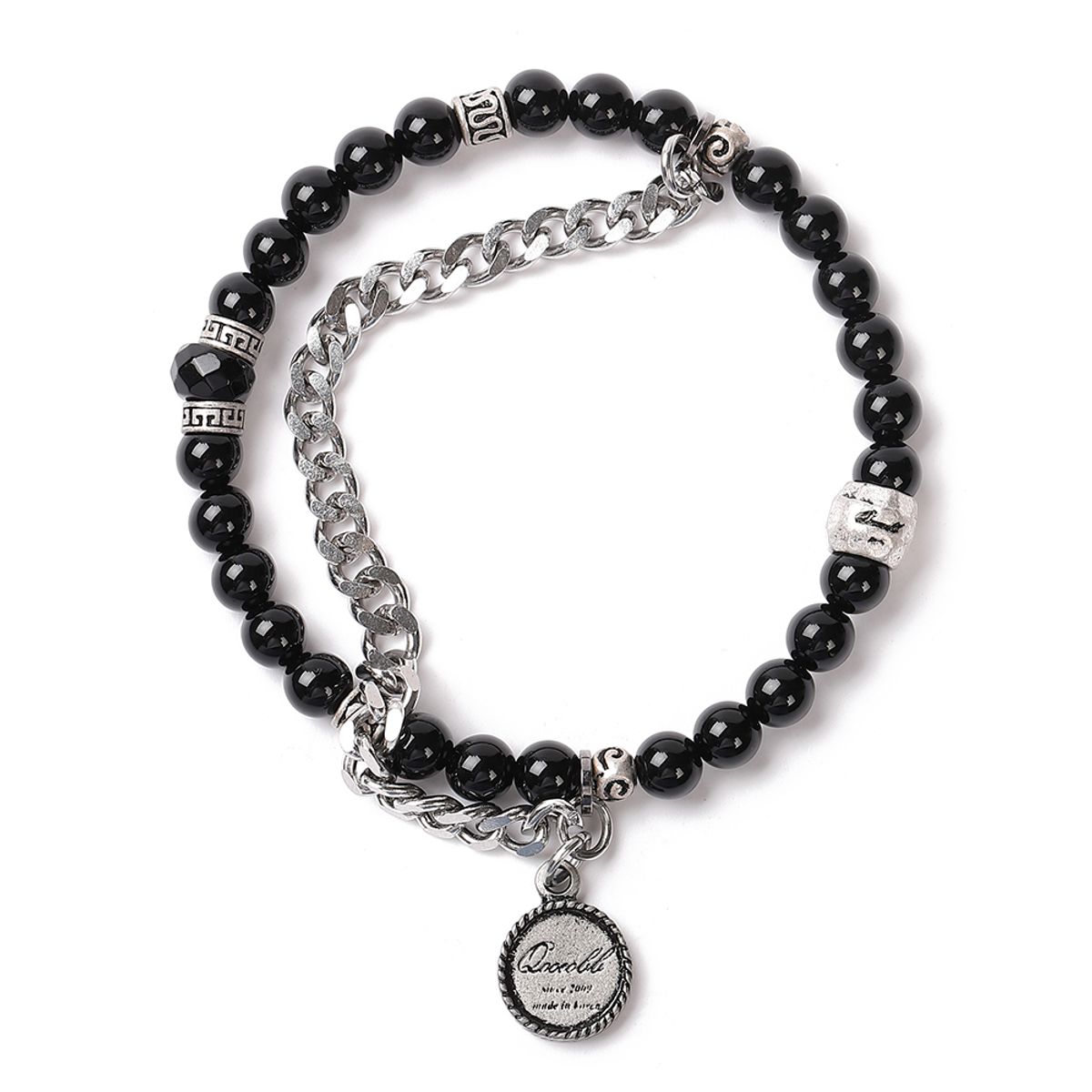 쿠콥(QOOCOBB) 오닉스 체인 원석 팔찌 Gemstone Chain-13