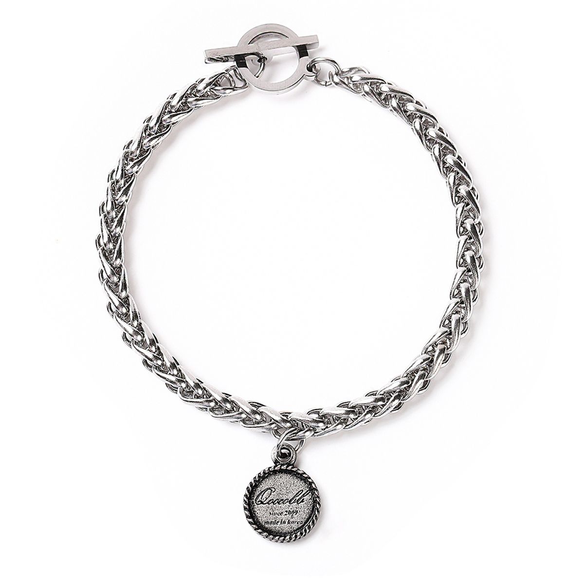 쿠콥(QOOCOBB) 심플 꽈배기 체인팔찌 Chain Bracelet-03