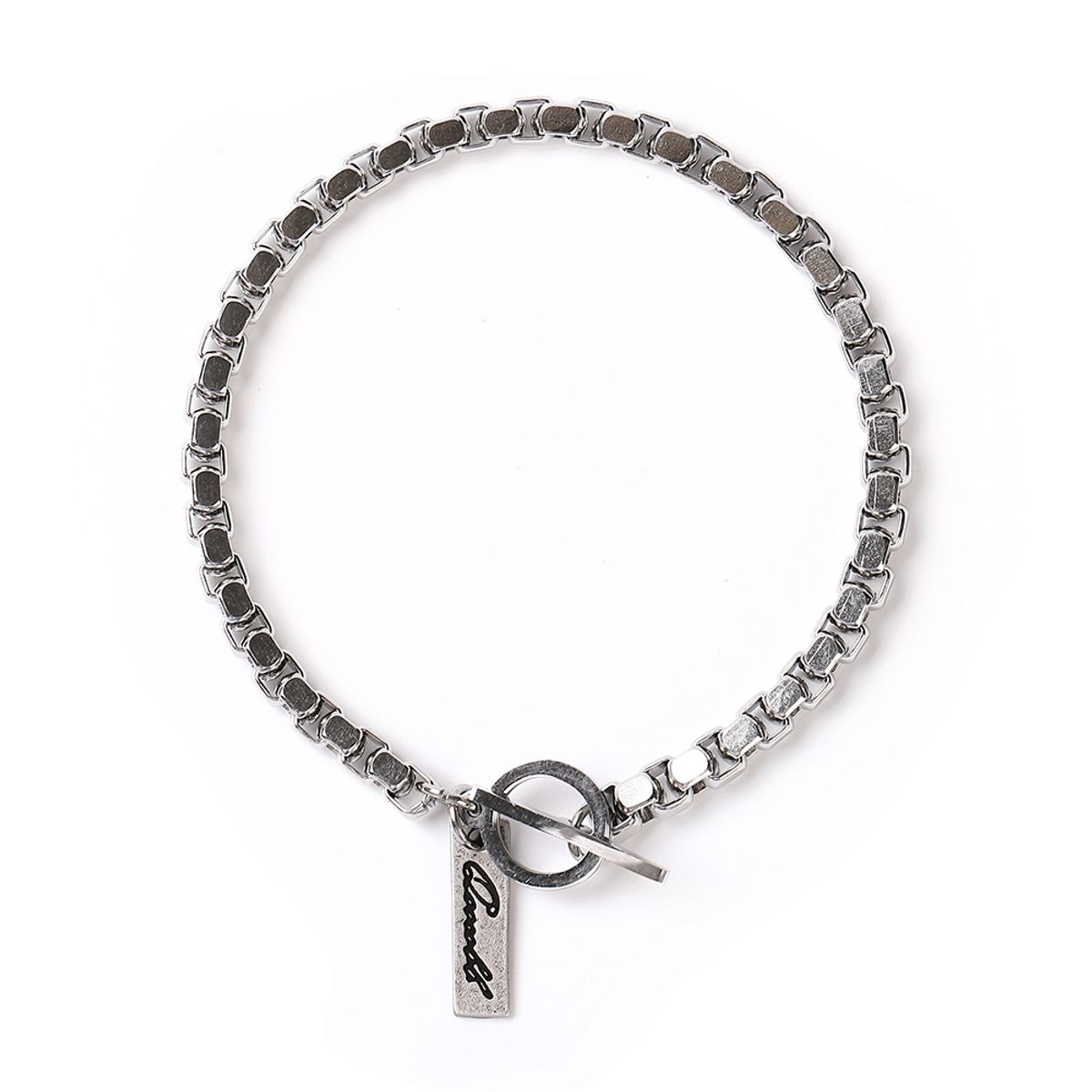 쿠콥(QOOCOBB) 심플 스퀘어 체인팔찌 Chain Bracelet-04