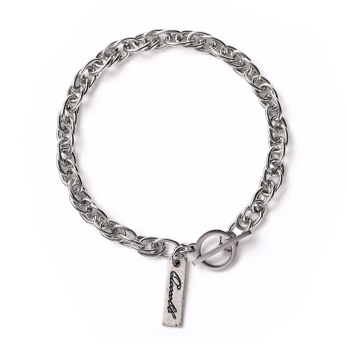 쿠콥(QOOCOBB) 심플 유니섹스 체인팔찌 Chain Bracelet-09