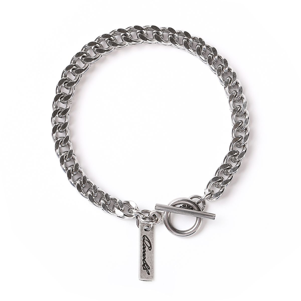 쿠콥(QOOCOBB) 러프 정방형 체인팔찌 Chain Bracelet-10
