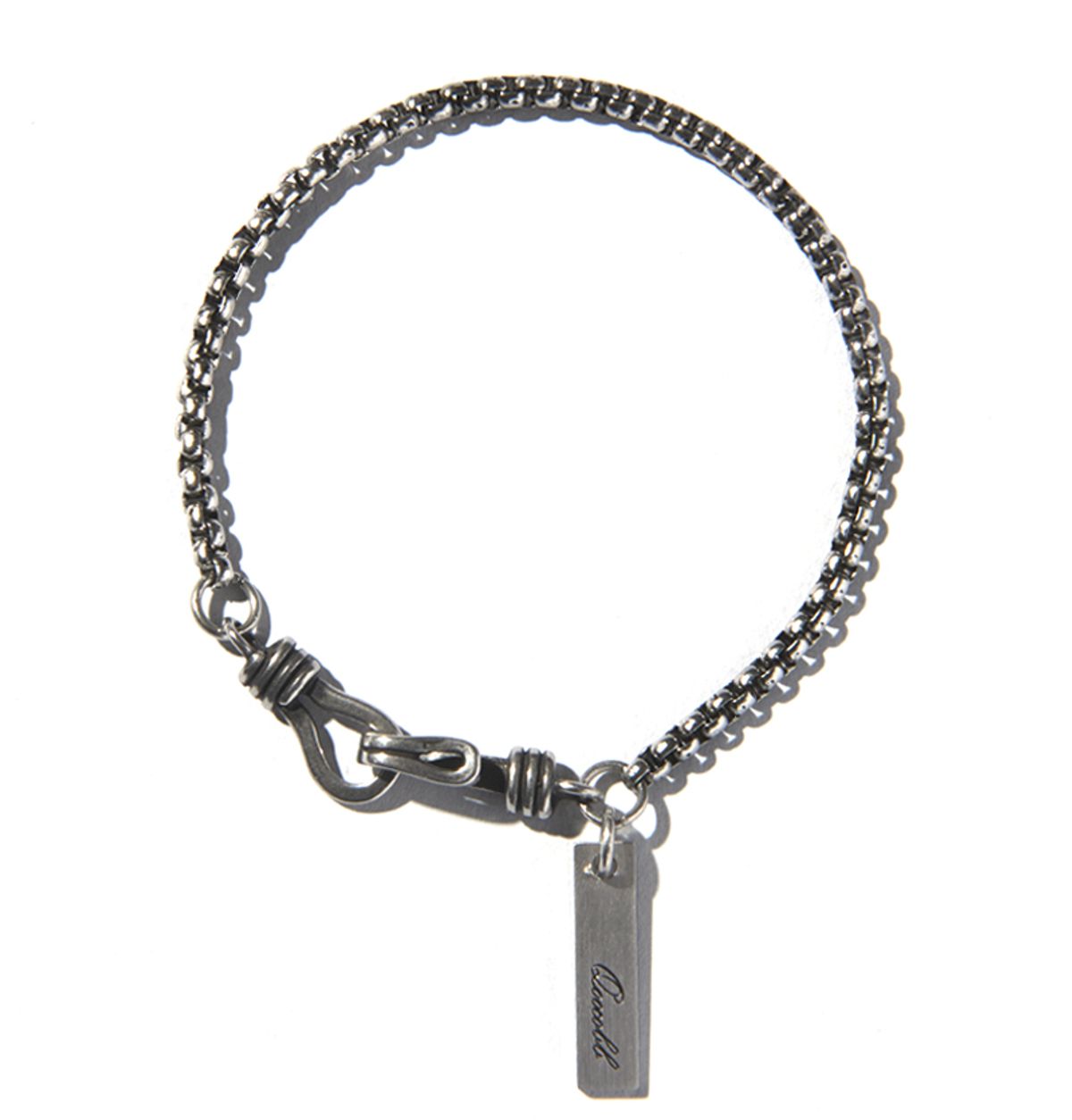 쿠콥(QOOCOBB) 빈티지 스퀘어 체인팔찌 Chain Bracelet-25