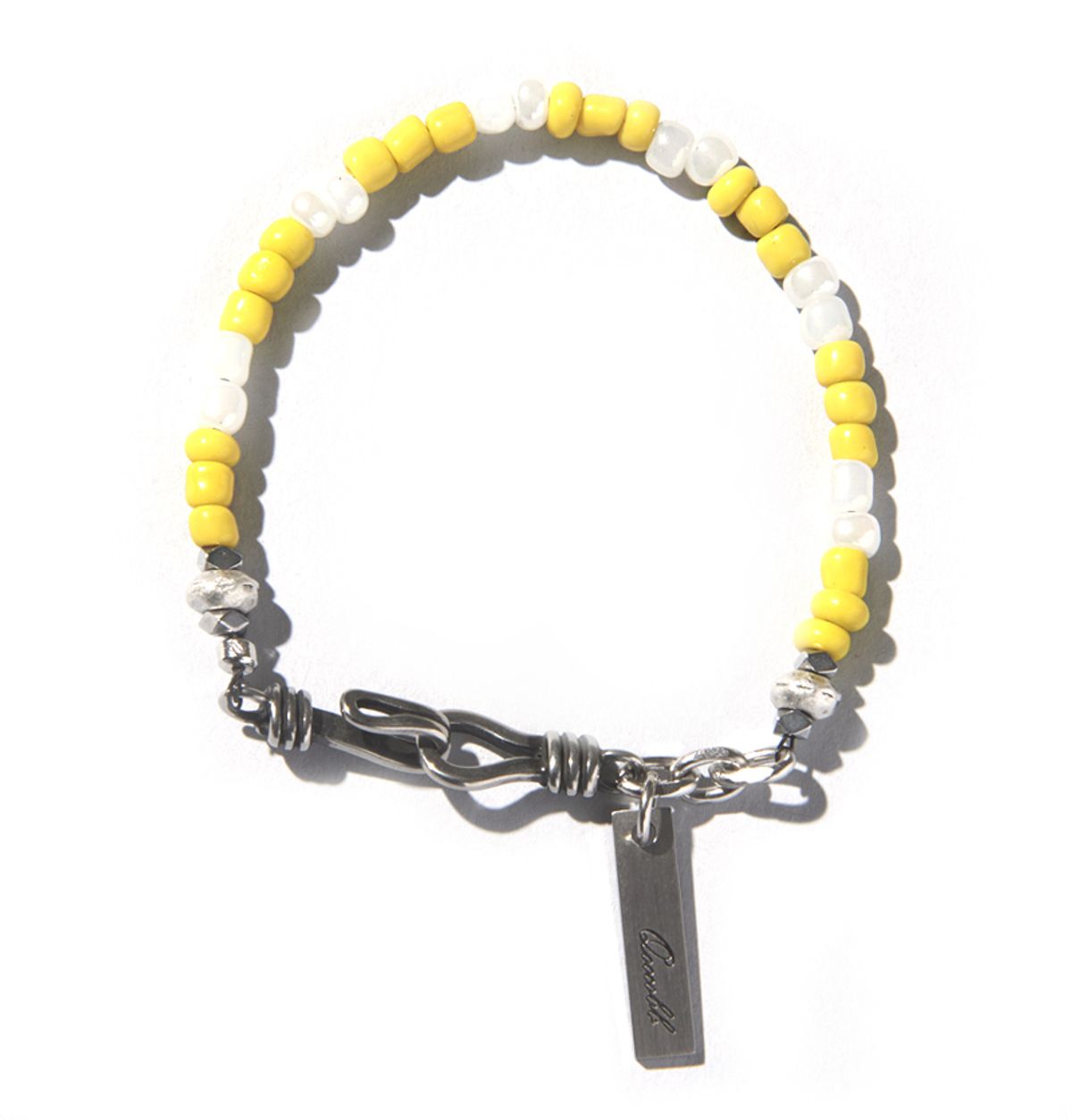 쿠콥(QOOCOBB) 옐로우 Honeybee 비즈 팔찌 Unfreedic Bracelet-02