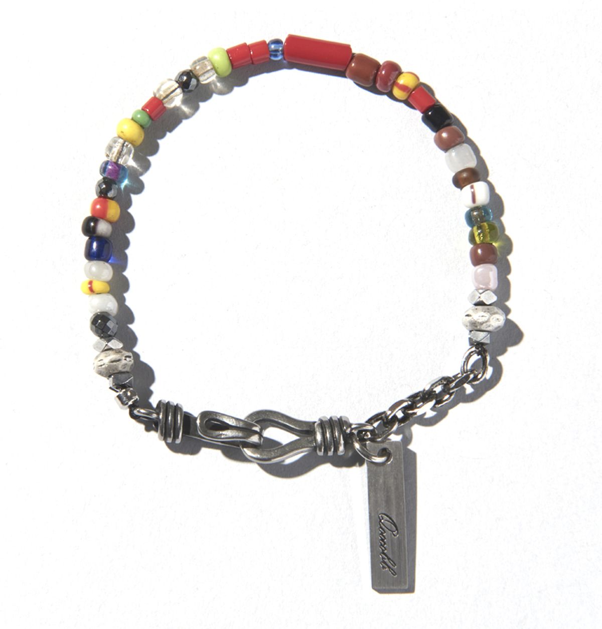 쿠콥(QOOCOBB) 비비드 아프리카 글라스 비즈 팔찌Unfreedic Bracelet-07