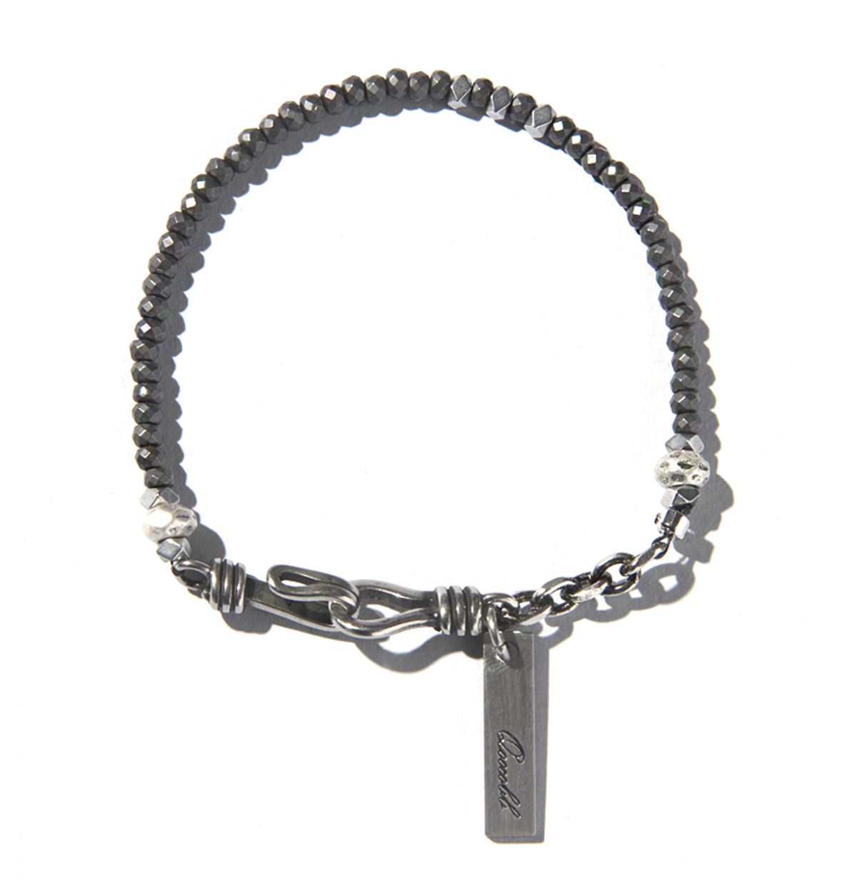 쿠콥(QOOCOBB) 매트 론델 헤마타이트 원석 팔찌Unfreedic Bracelet-09